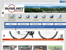 Tablet Screenshot of mcfarlanes.net